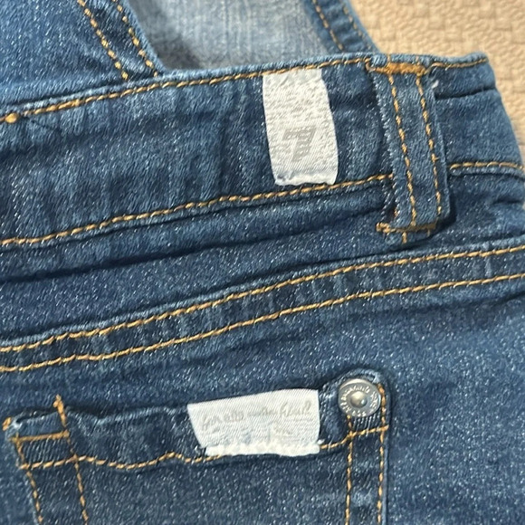 7 For All Mankind Girl’s Shorts Ovealls - Picture 6 of 11